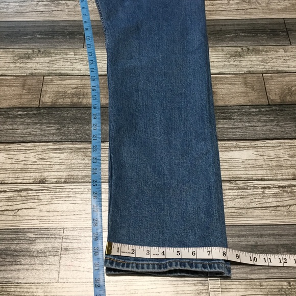 Levi’s 505 Regular Fit Jeans Men’s 38x32 Blue Denim Stretch Straight - Picture 2 of 9